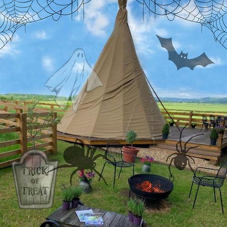 Thirkleby Burtree House & Retreats Tipi With Secluded Hot Tub酒店 外观 照片